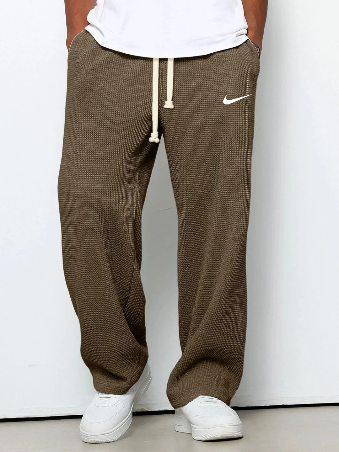 NK® – Waffle Texture Trousers