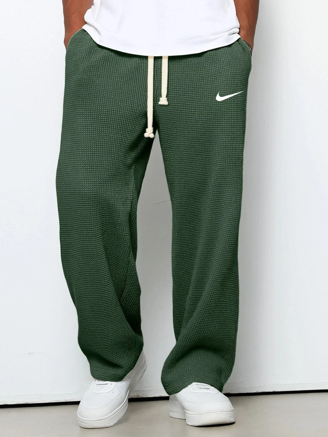 NK® – Waffle Texture Trousers
