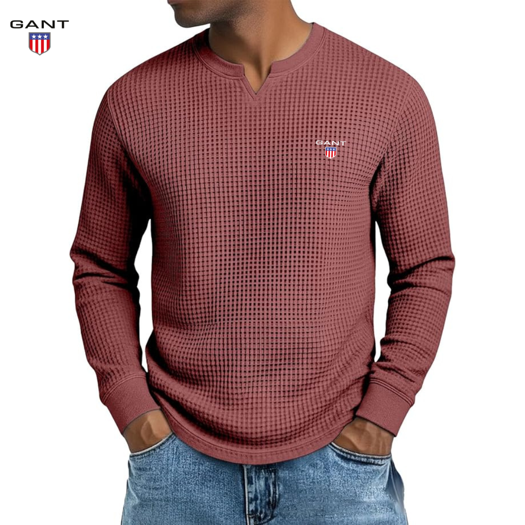 GANT™ Premium Waffle Knit Spring Sweater