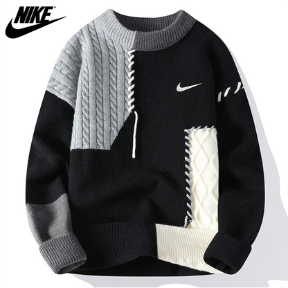 Casual Patchwork Sweater || CLEARANCE PRICE
