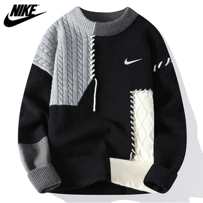 Casual Patchwork Sweater || CLEARANCE PRICE