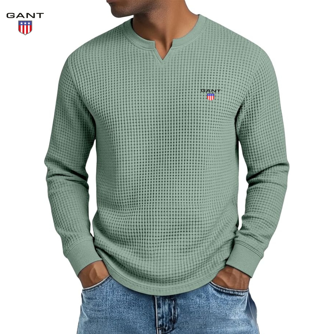 GANT™ Premium Waffle Knit Spring Sweater