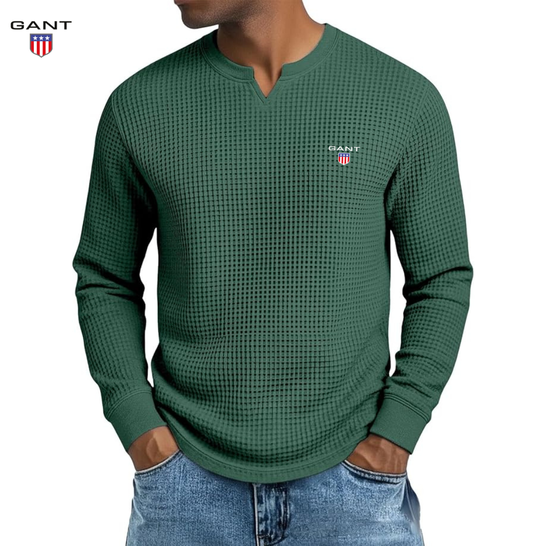 GANT™ Premium Waffle Knit Spring Sweater