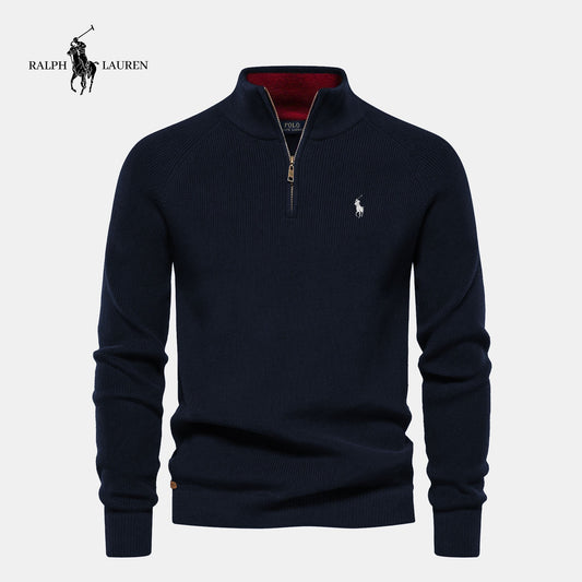 Maglione R&L™ con zip a metà