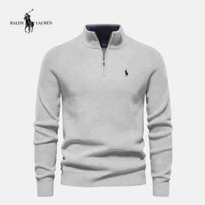 Maglione R&L™ con zip a metà