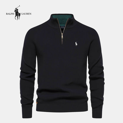 Maglione R&L™ con zip a metà