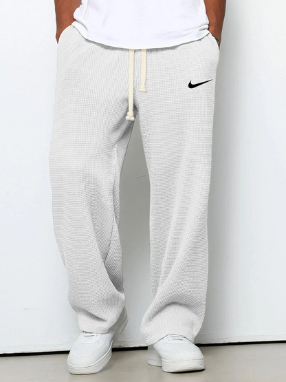 NK® – Waffle Texture Trousers