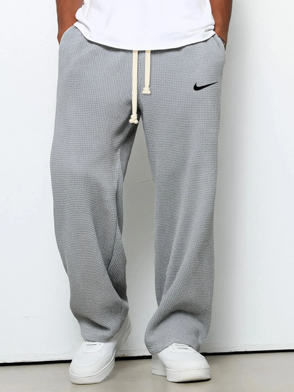 NK® – Waffle Texture Trousers