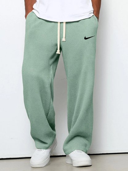 NK® – Waffle Texture Trousers