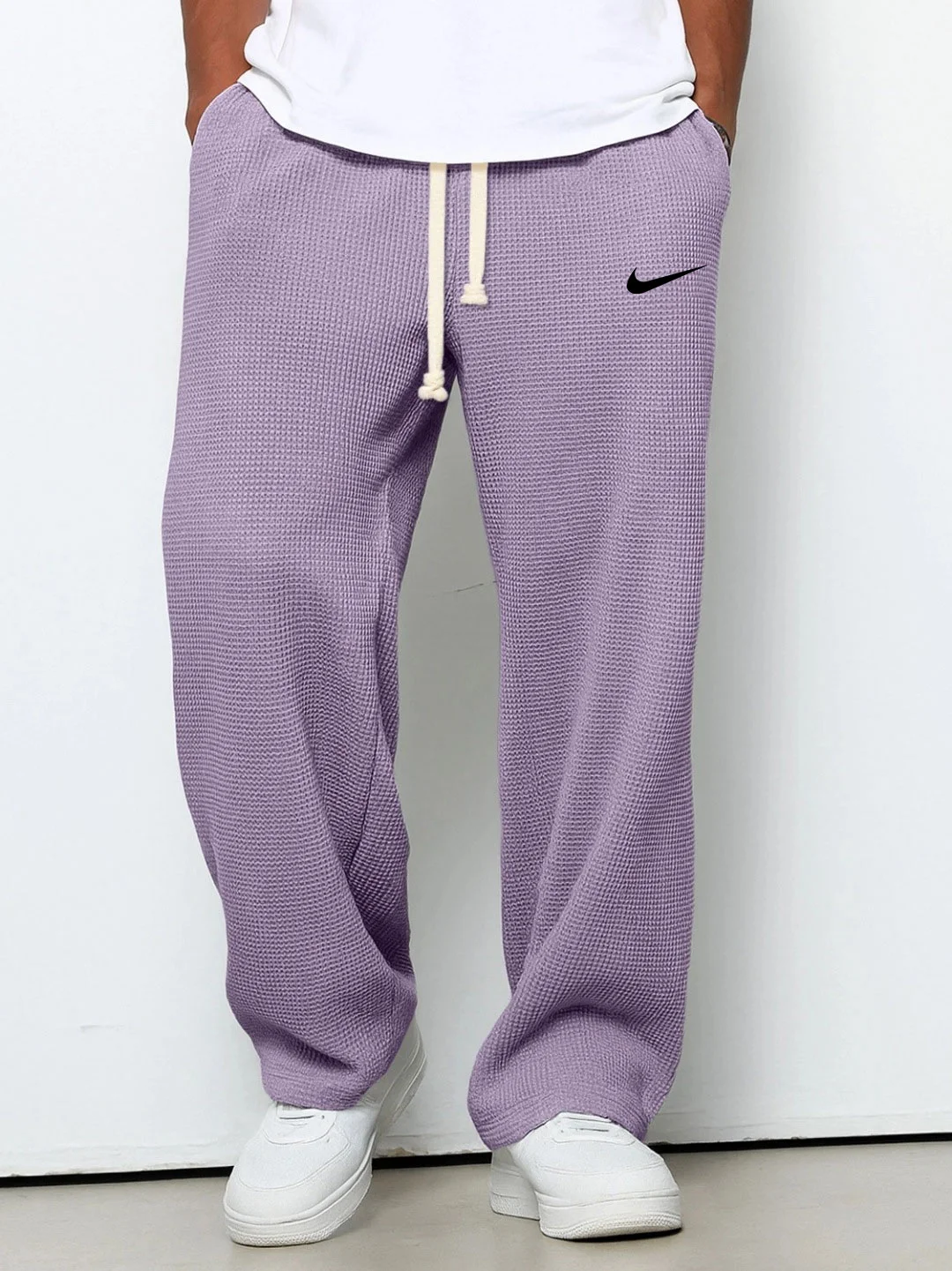 NK® – Waffle Texture Trousers