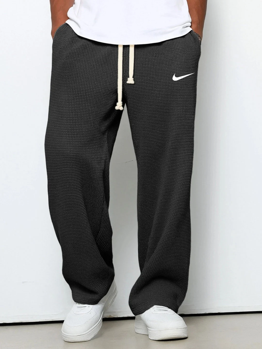NK® – Waffle Texture Trousers
